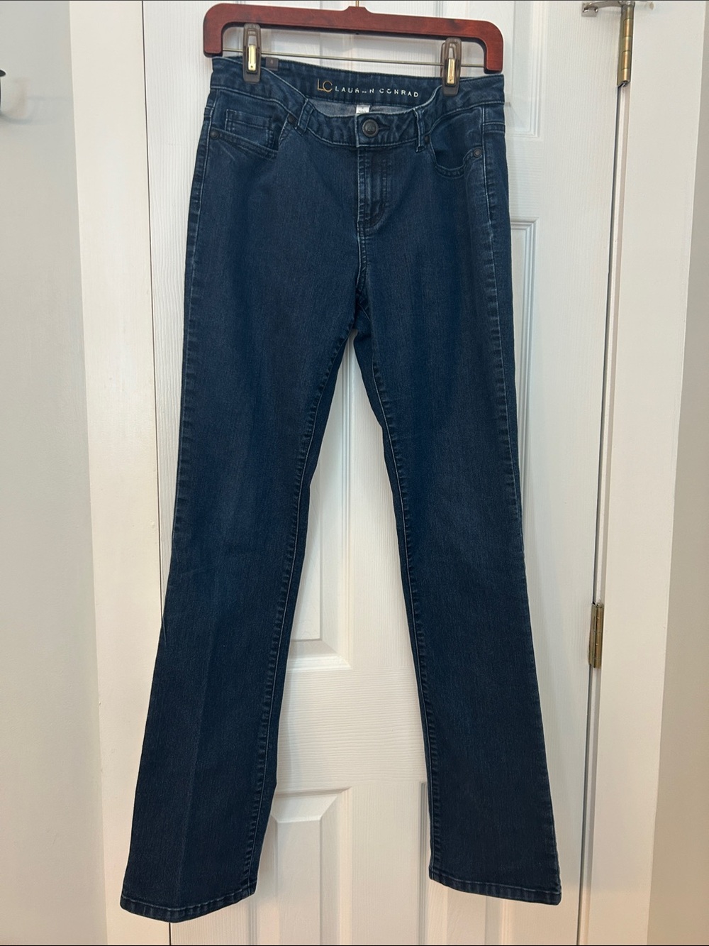 LC Lauren Conrad Dark Blue Boot-Cut Jeans